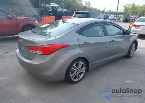 2011 Hyundai Elantra Limited (Ulsan Plant) z USA, uszkodzony, nr VIN KMHDH4AE6BU087597